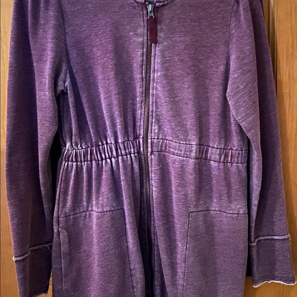 Evy’s Tree Ann Marie hoody burnout eggplant small - Picture 2 of 3